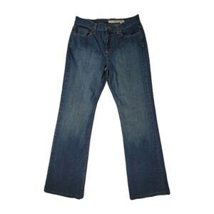 DKNY JEANS SOHO WOMENS 28X29 MID RISE STRAIGHT LEG VINTAGE DENIM STRETCH COTTON